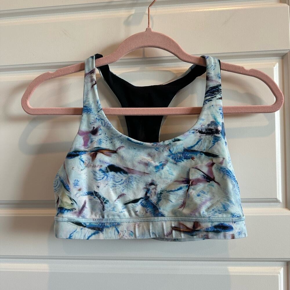 Lululemon Invigorate Abstract Sports Bra